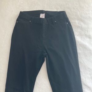 Black jeggings